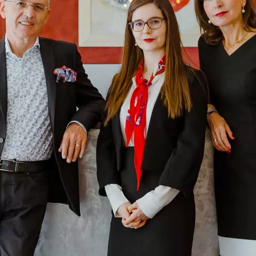 Familie Bender im Hotel in Baden-Baden